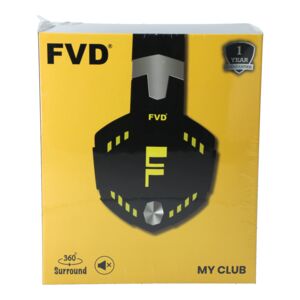 GAMING HEADSET WIRED FVD BLK/YELLOW GAMING HEADSET WIRED FVD BLK/YELLOW